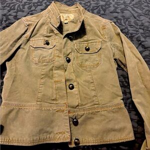 Corduroy Old Navy dark green jacket